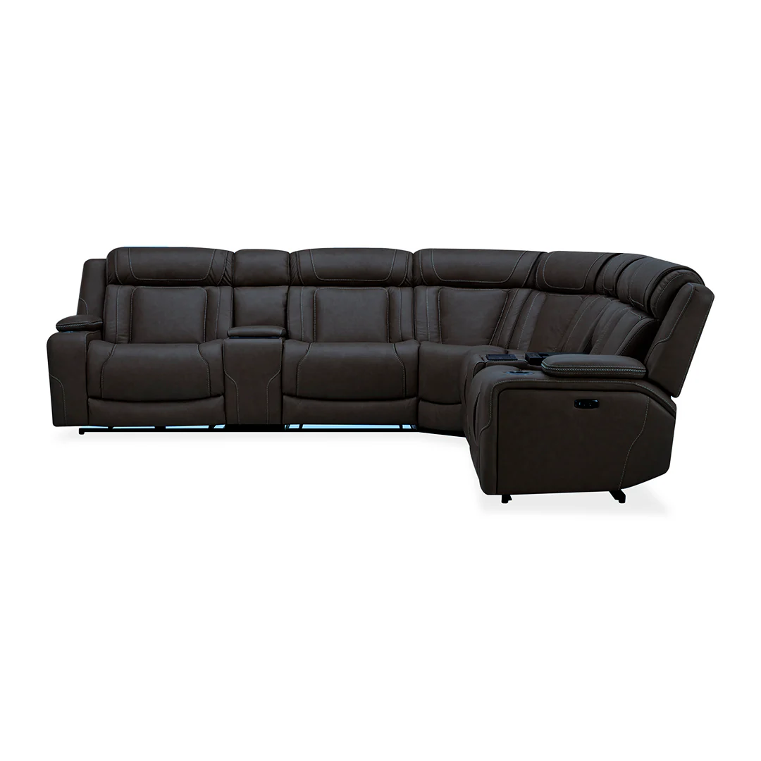 First Class Power Reclining Sectional - Image 29