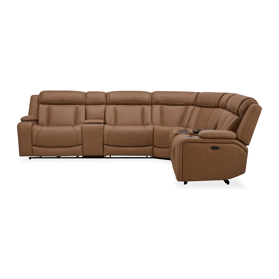 First Class Power Reclining Sectional - Image 5