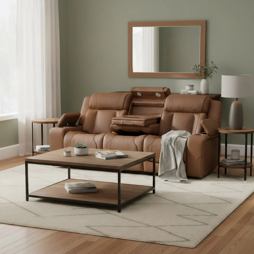 First Class Power Reclining Sofa - Image 4