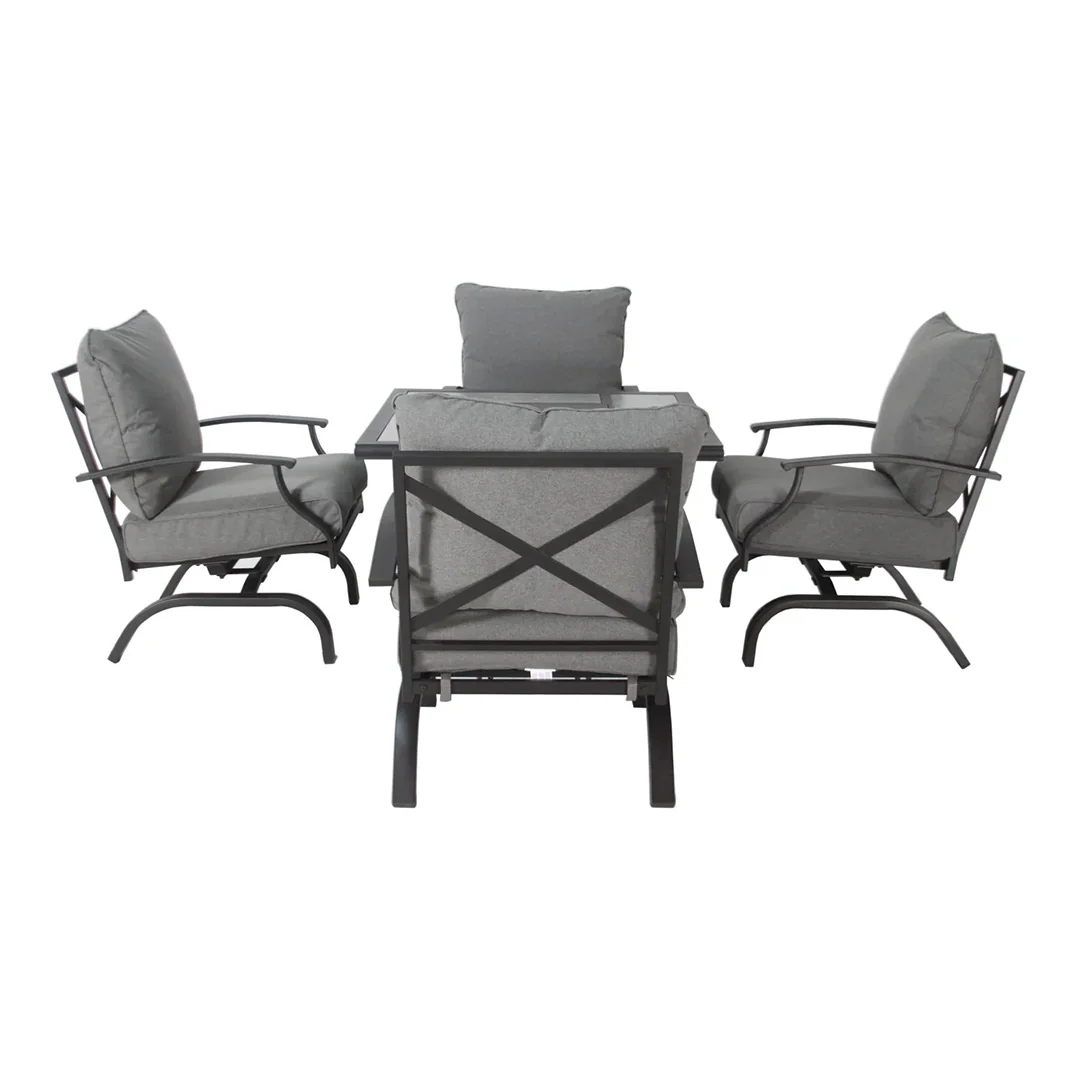Franklin Gas Fire Pit Set (5pc) - Image 3