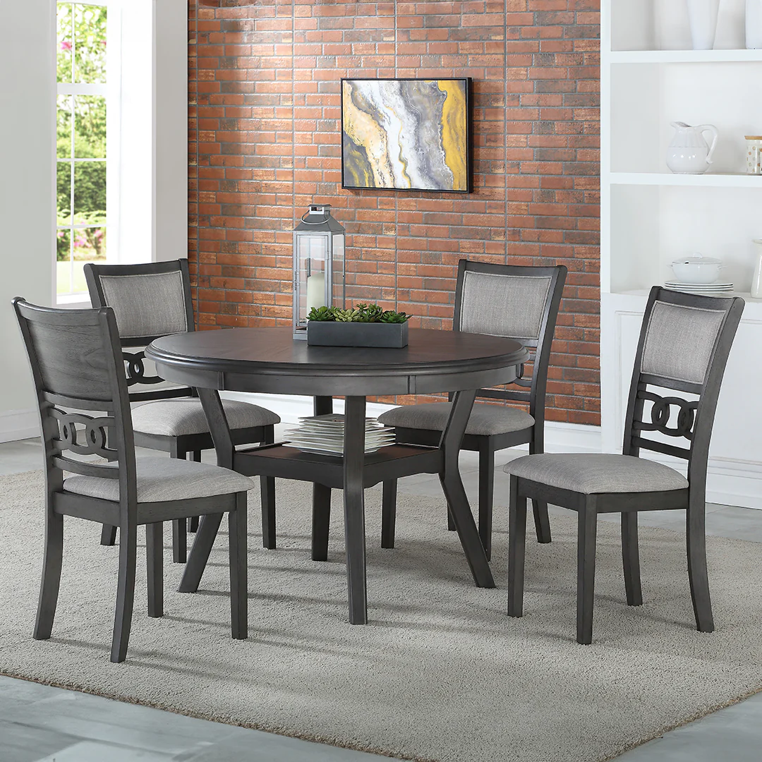 Gia Round Dining Set (5pc) - Image 13