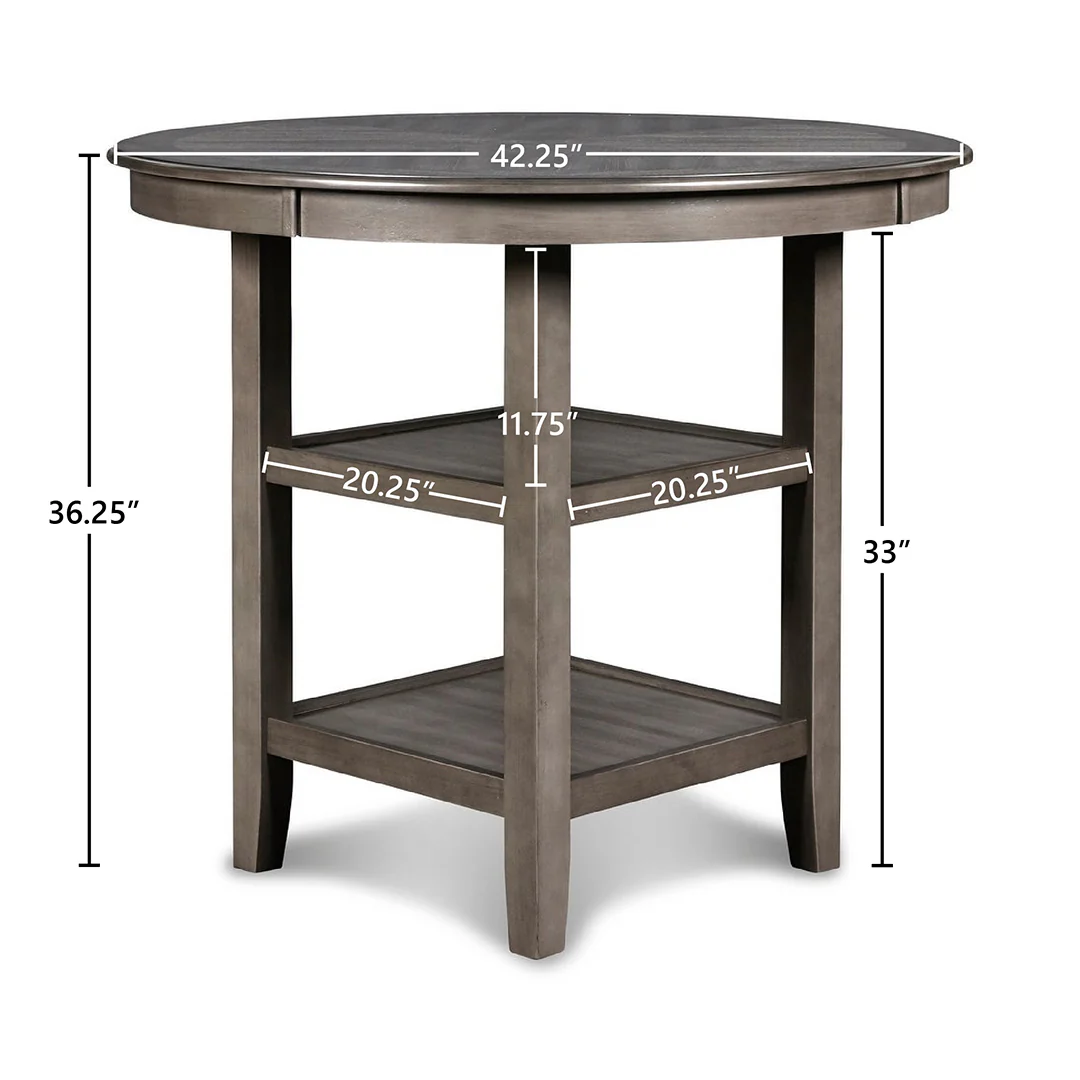 Gia Round Pub Dining Set - Image 20