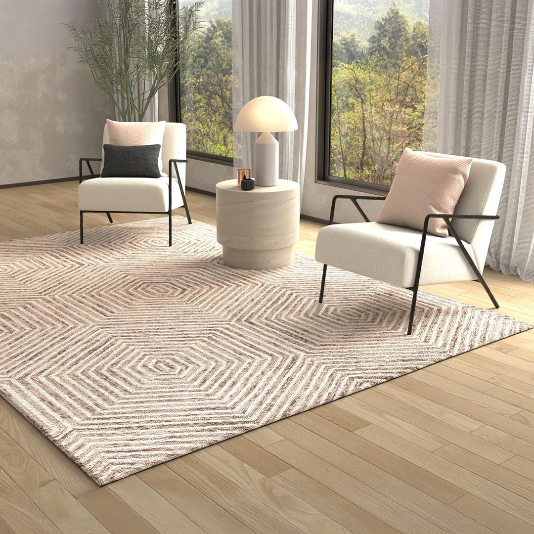 Gramercy Ivory Honeycomb - Image 2