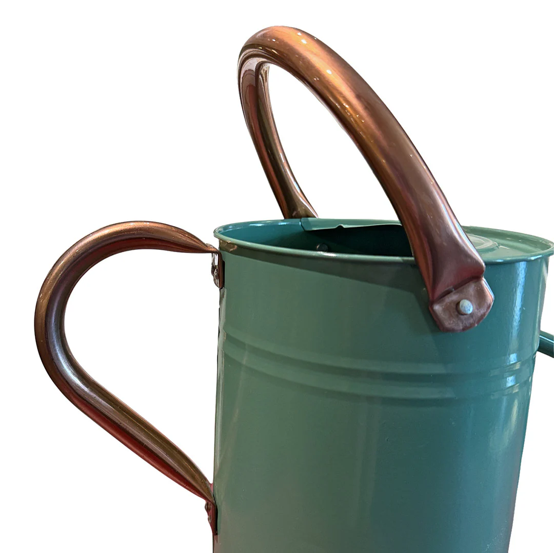 Green Metal Watering Can - Image 3