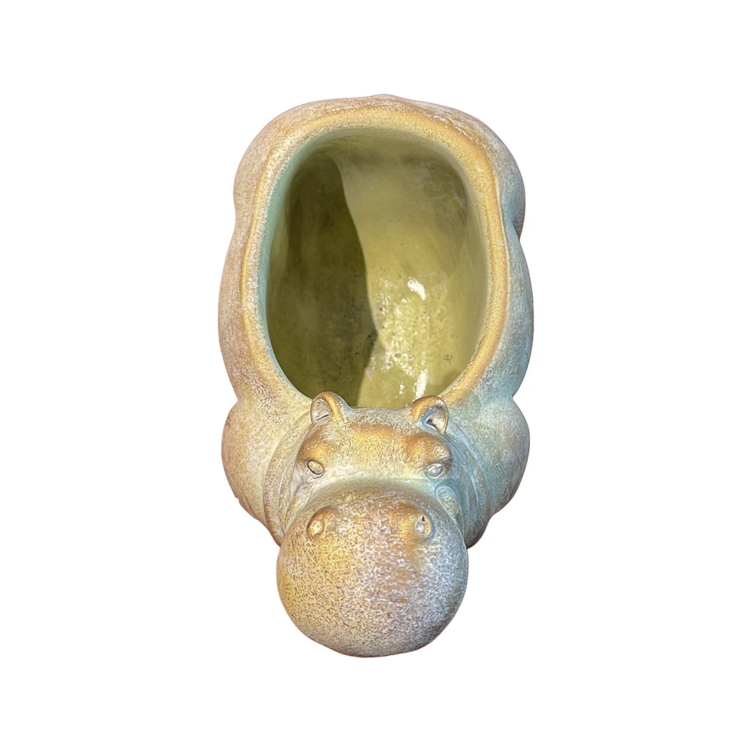 Happy Hippo Planter - Image 3