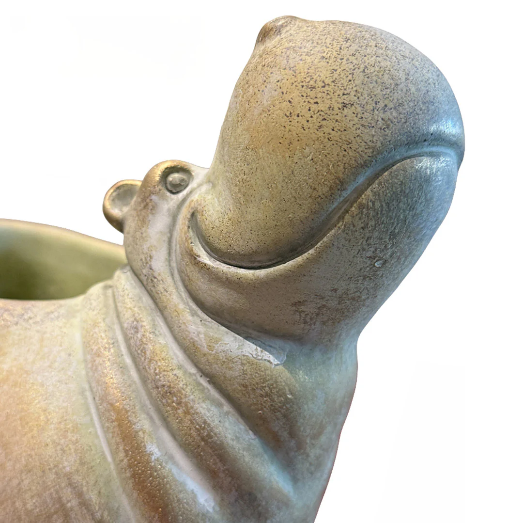 Happy Hippo Planter - Image 4