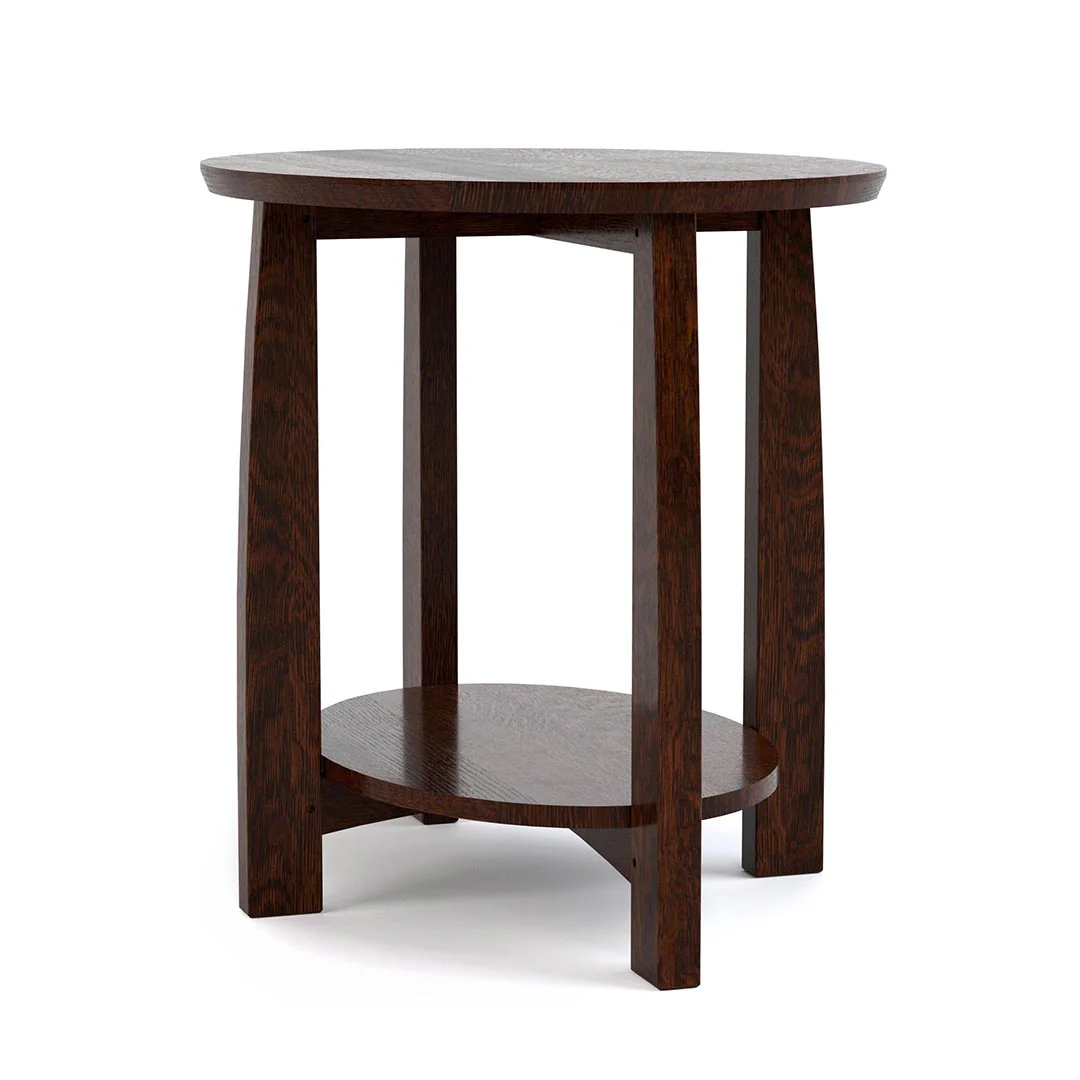 Highlands Oval End Table