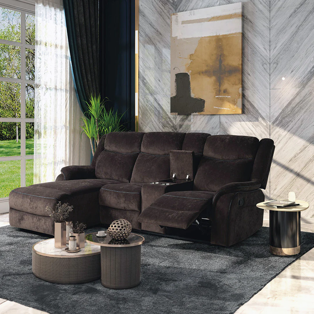 Joseph Reclining Sectional with Chaise - Image 7