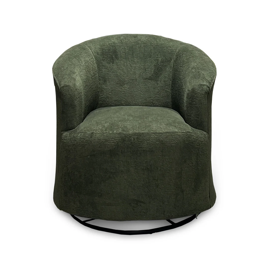 Kahlari Barrel Swivel Chair - Image 3