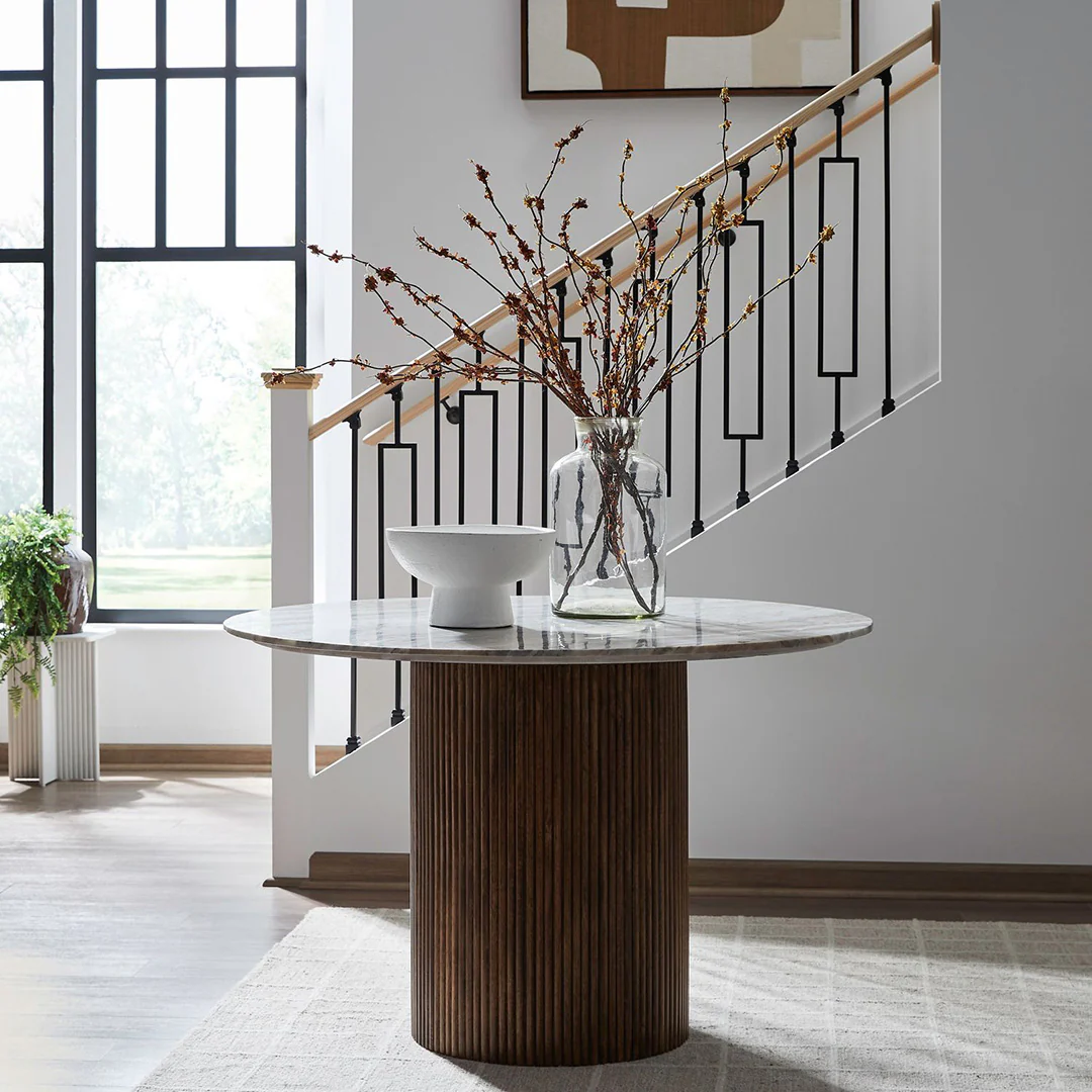 Kaleidoscope Pedestal Dining Table - Image 2