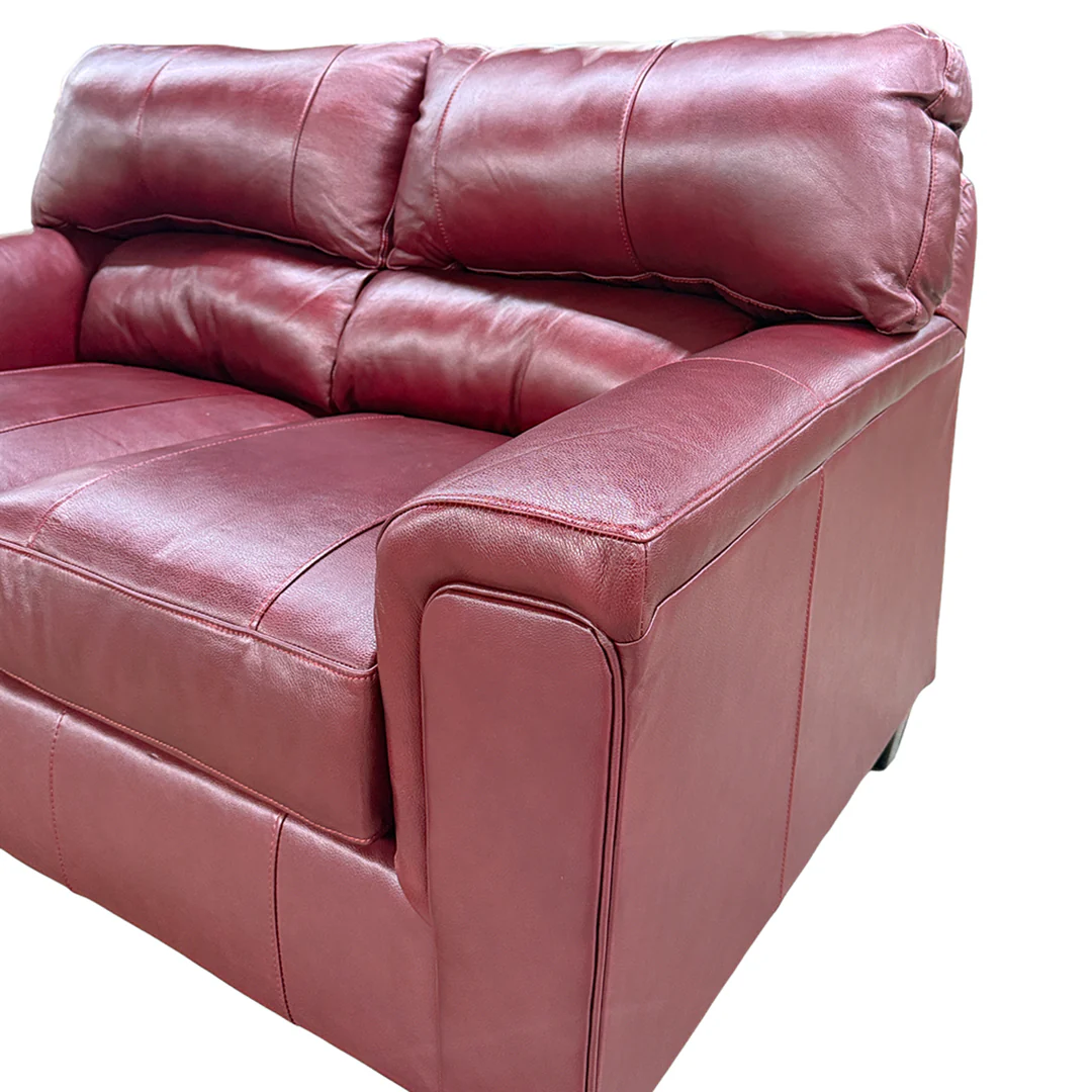 Lacey Leather Loveseat - Image 4
