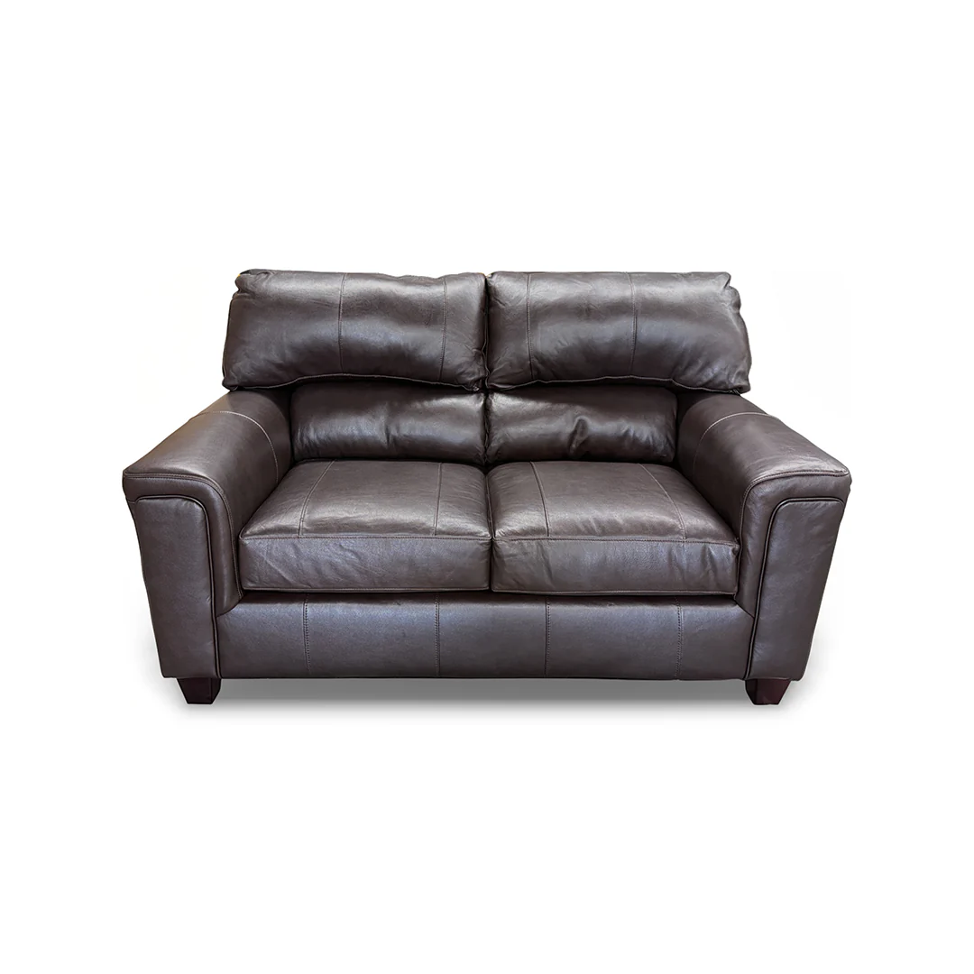 Lacey Leather Loveseat - Image 9