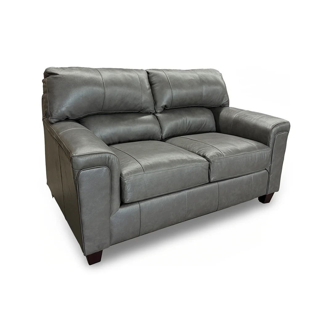 Lacey Leather Sofa and Loveseat - Image 14