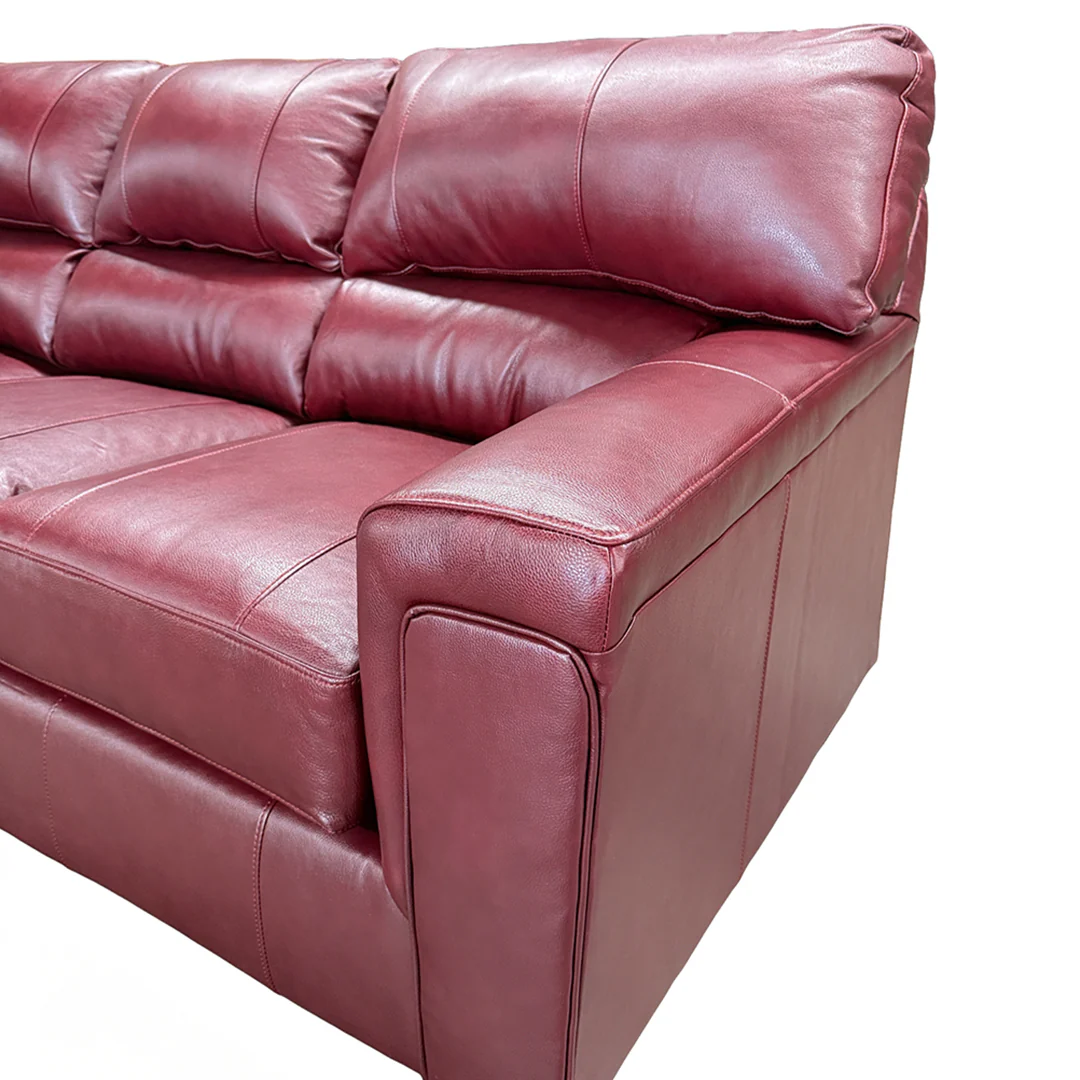Lacey Leather Sofa and Loveseat - Image 5