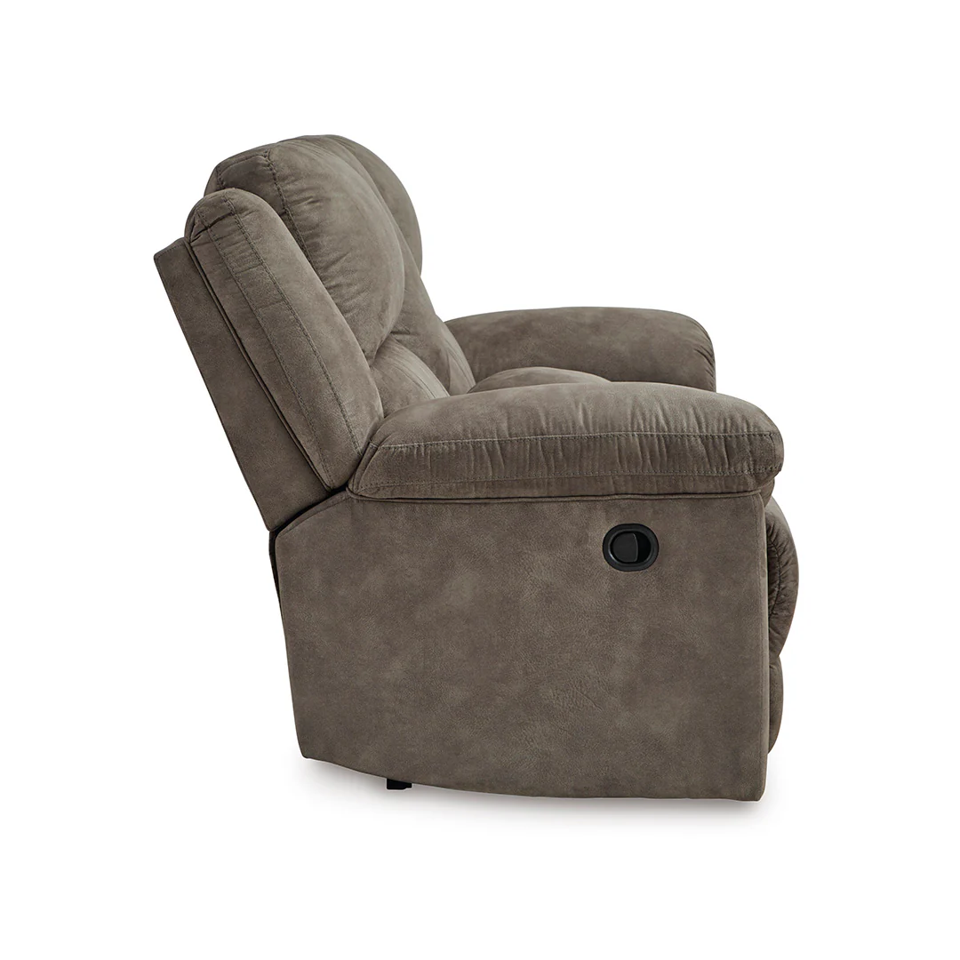 Laresview Reclining Loveseat with Console - Image 5