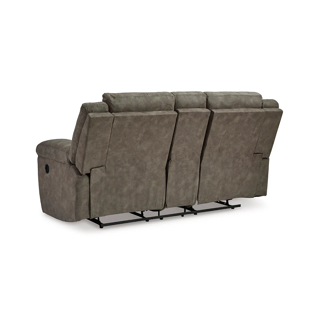 Laresview Reclining Loveseat with Console - Image 6