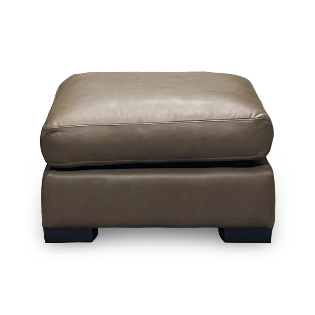 Layla Leather Ottoman - Image 3