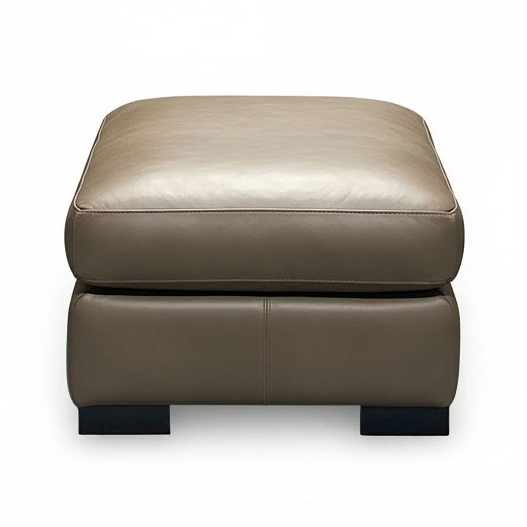 Layla Leather Ottoman - Image 4