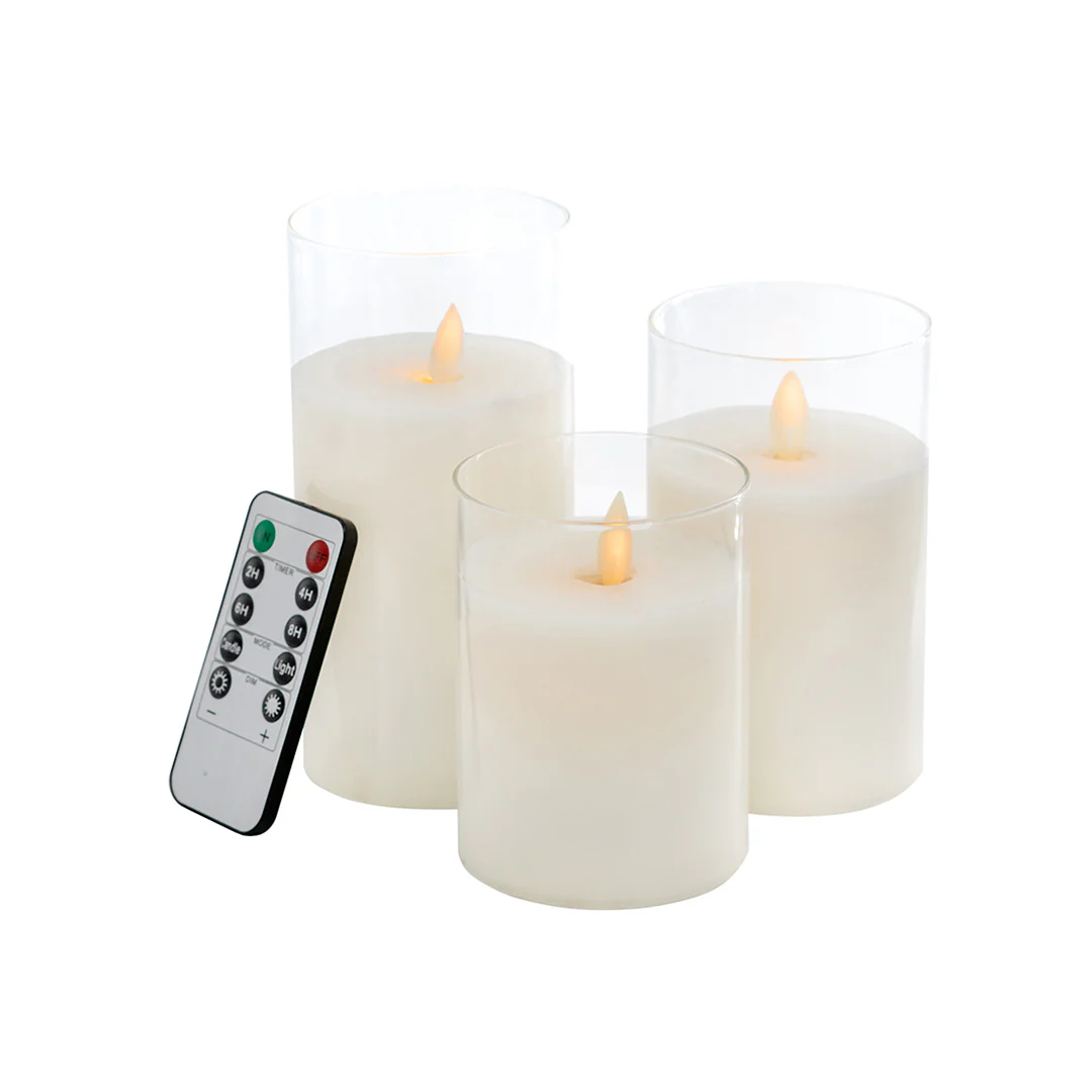 LED Candles (Set of 3)