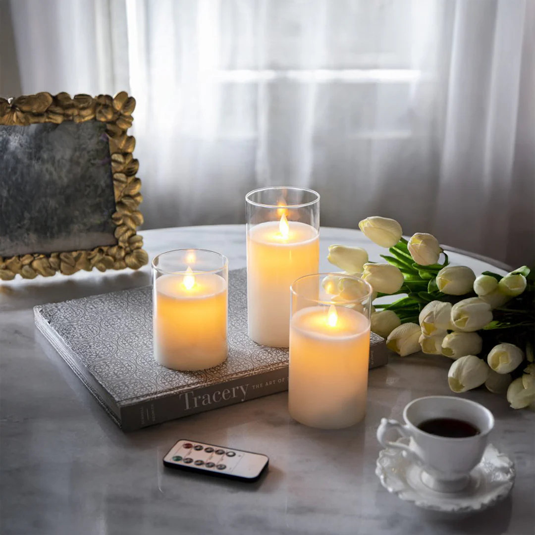 LED Candles (Set of 3) - Image 2