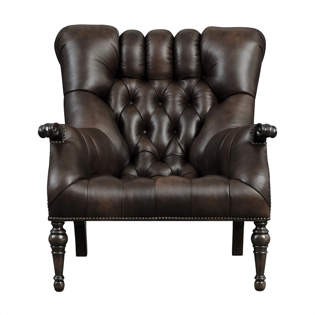 Leopold Chair & Ottoman - Image 3