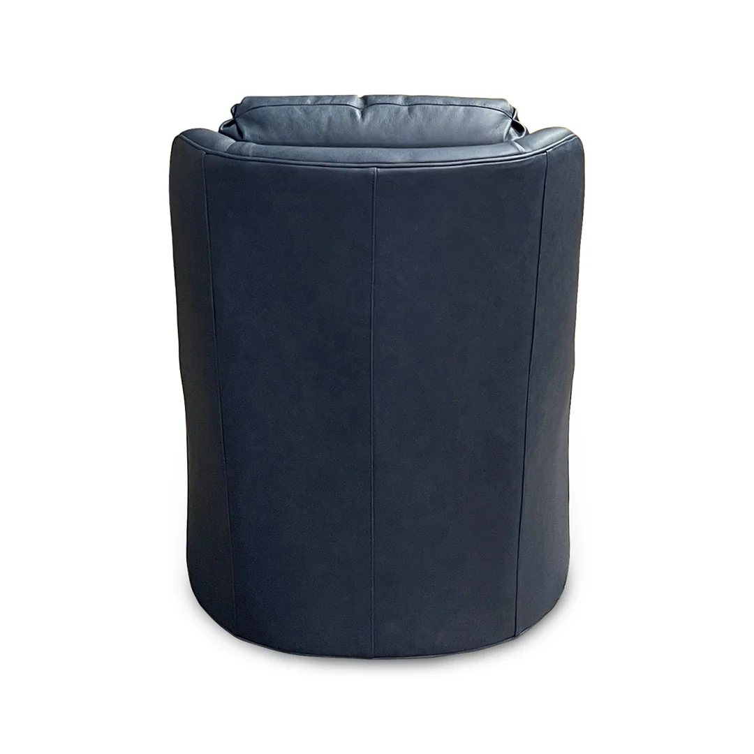 Lisa Leather Swivel Glider - Image 5