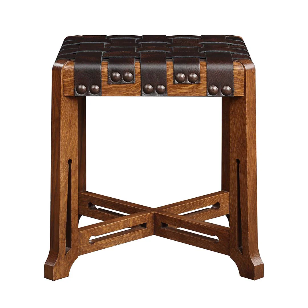 Little Treasures Leather Strap Stool - Image 3