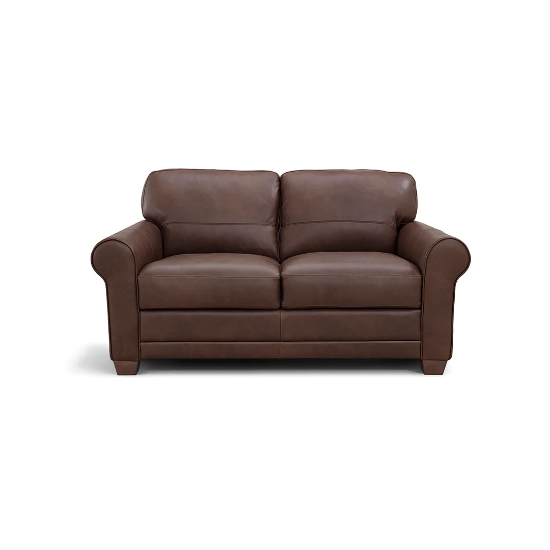 Livorno Leather Loveseat - Image 3