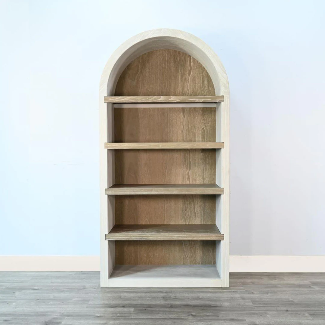 Logan Arched Bookcase - Image 10