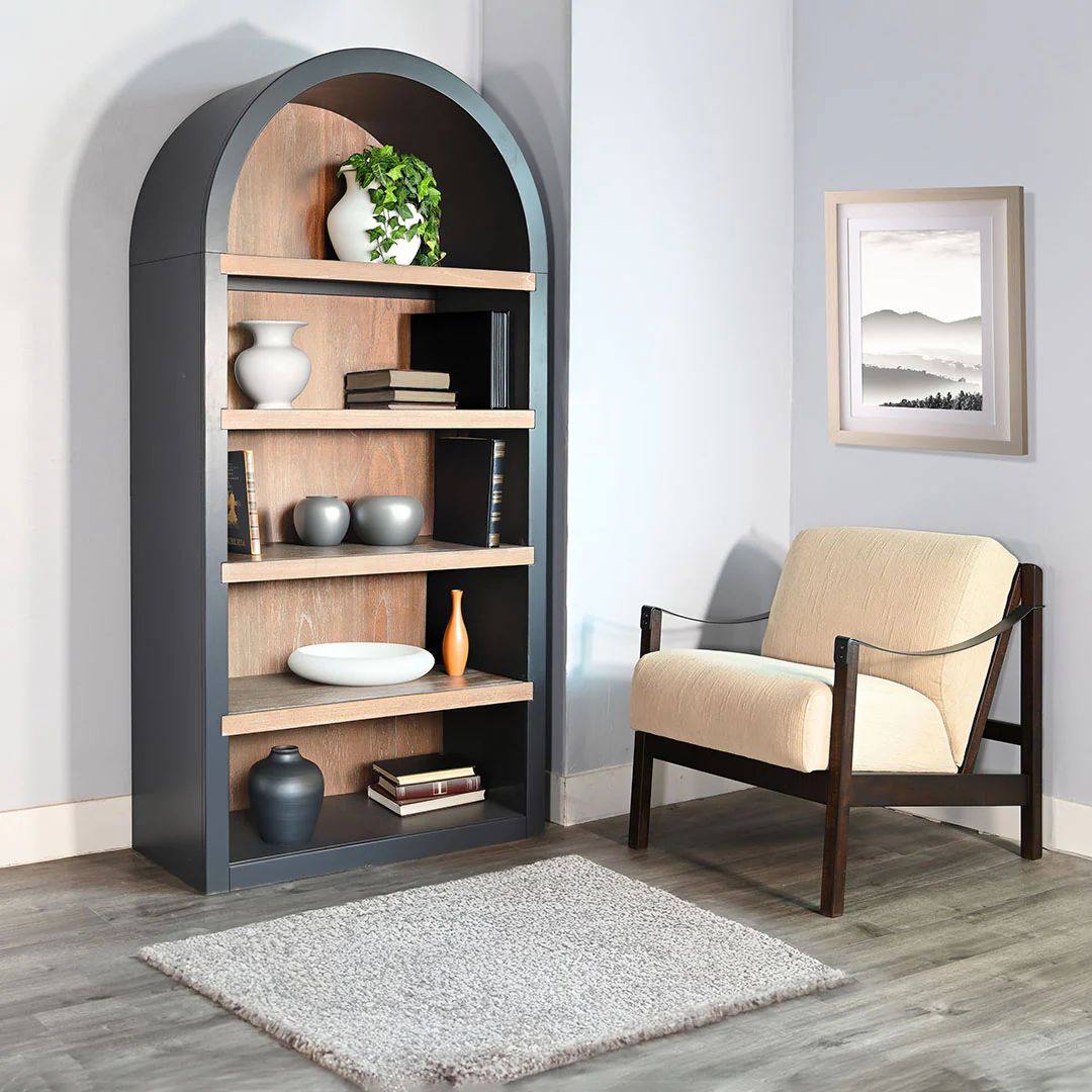 Logan Arched Bookcase - Image 14