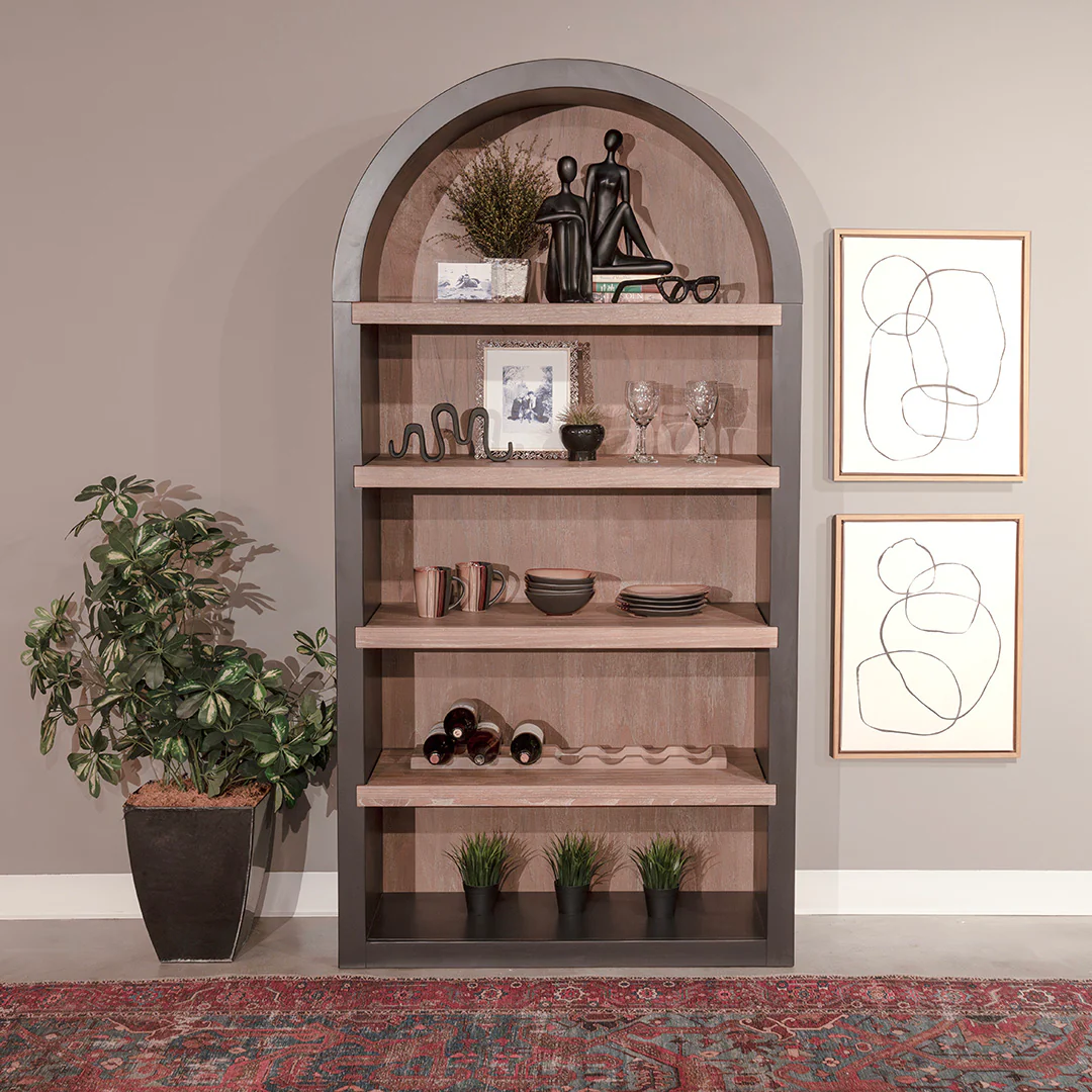 Logan Arched Bookcase - Image 2