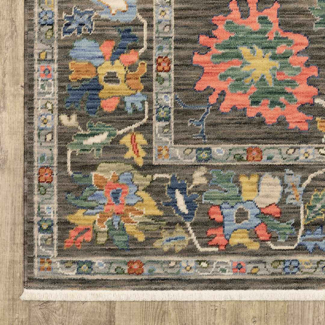 Lucca Gray Rug - Image 4