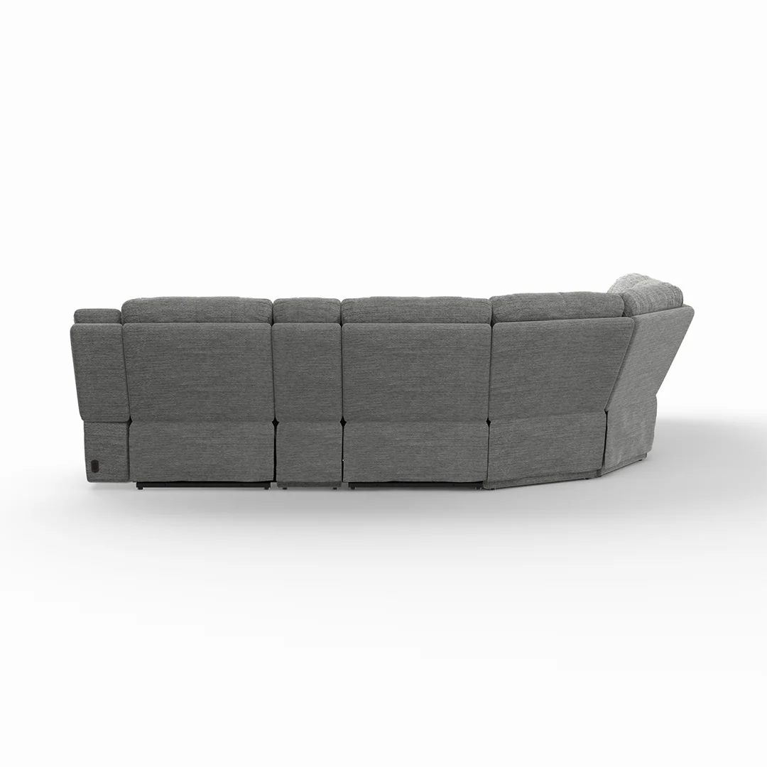 Lucie Power Reclining Sectional - Image 4
