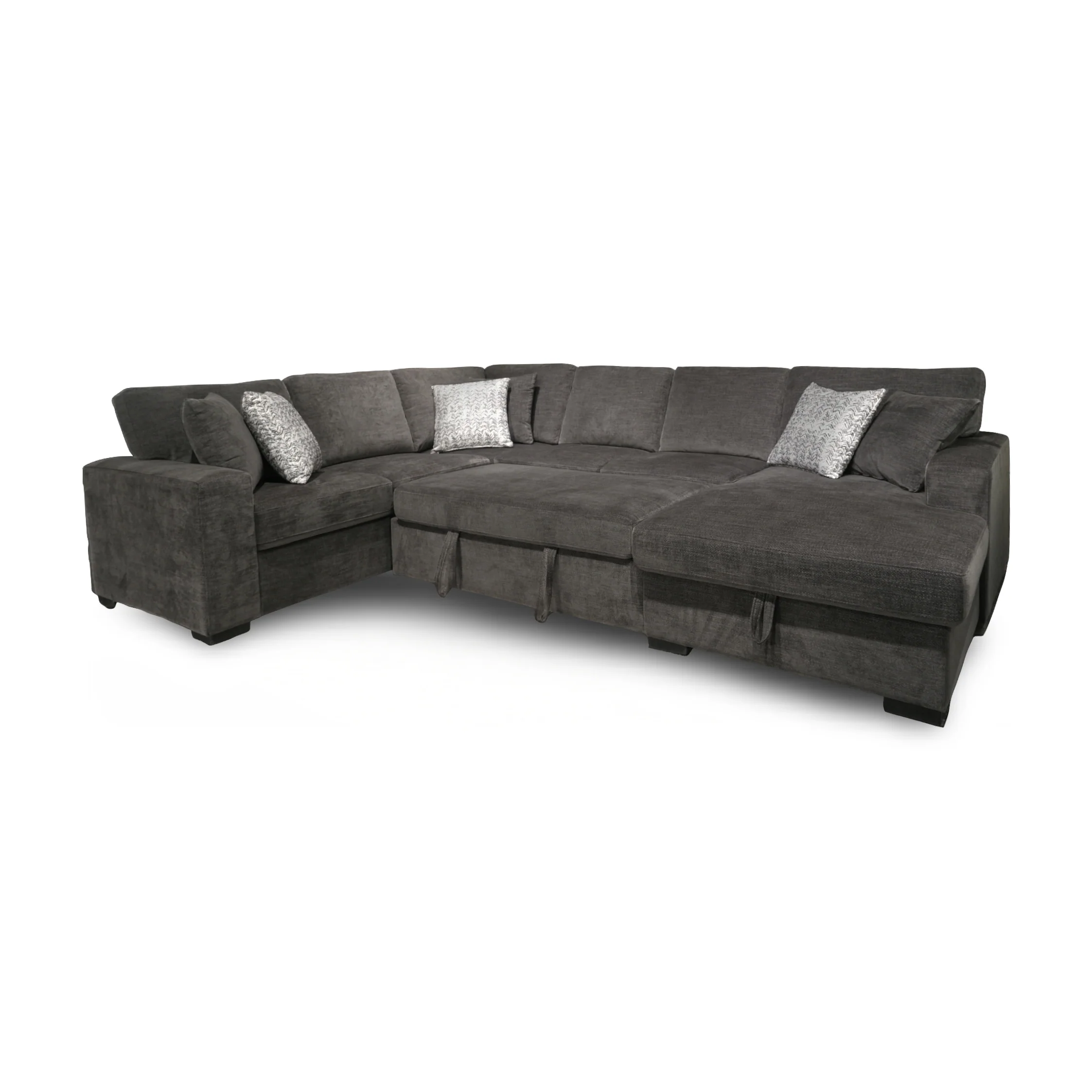 Lucy Pop Up Sectional with Storage Chaise - Image 2