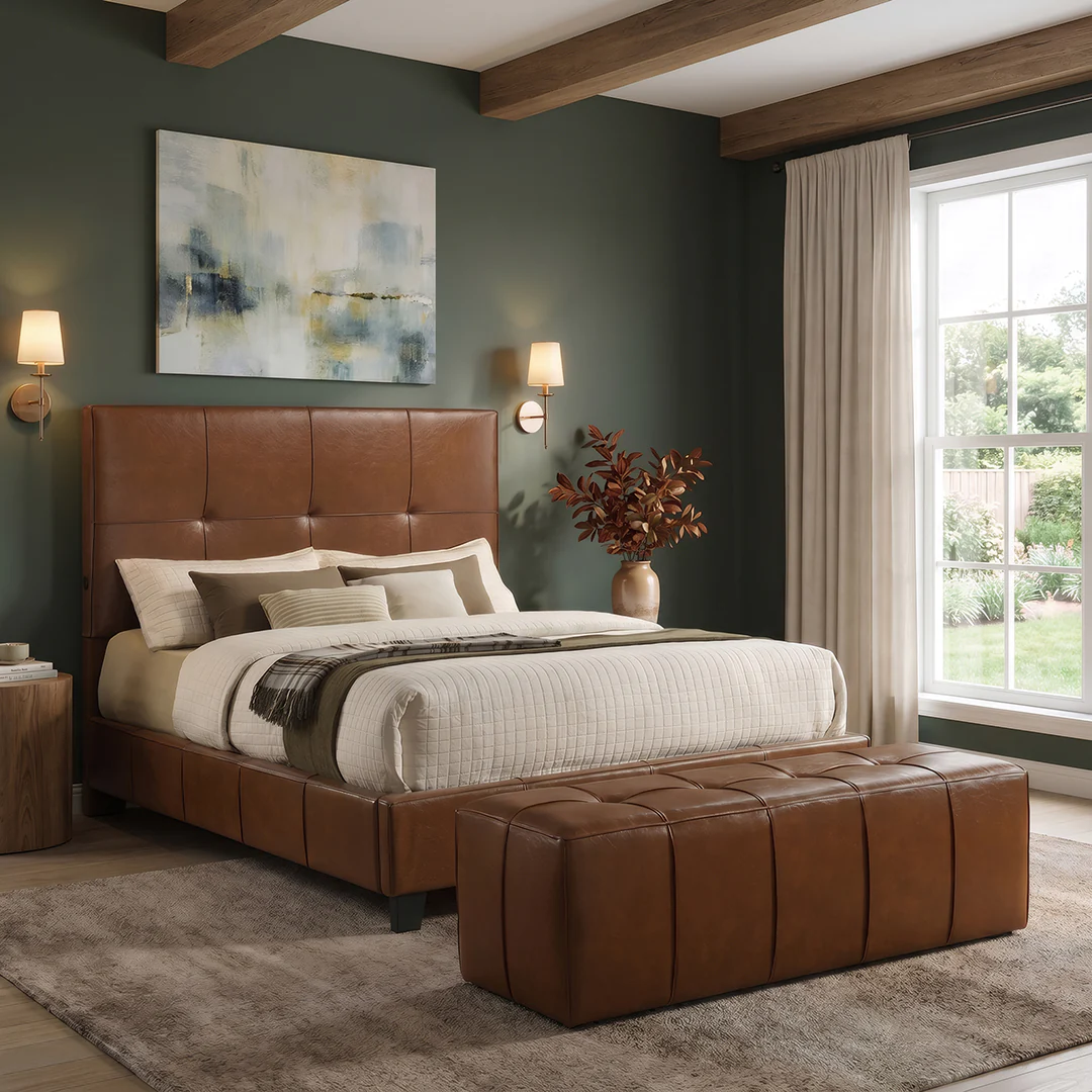 Luna Upholstered Bed - Image 3