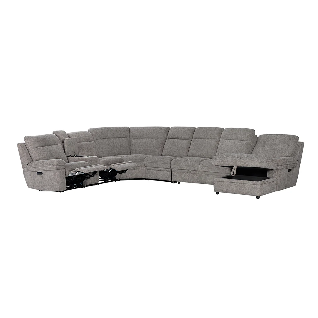 Macy Sleeper Power Sectional - Image 5