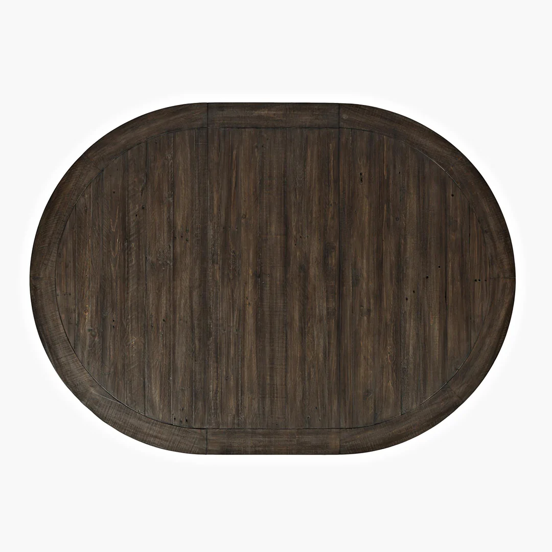 Madison County Oval Dining Table - Black - Image 6