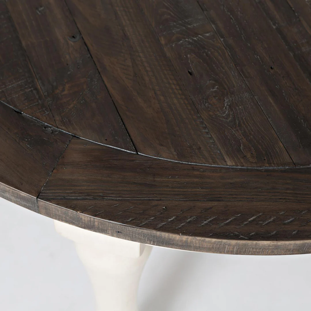 Madison County Oval Table - White - Image 7