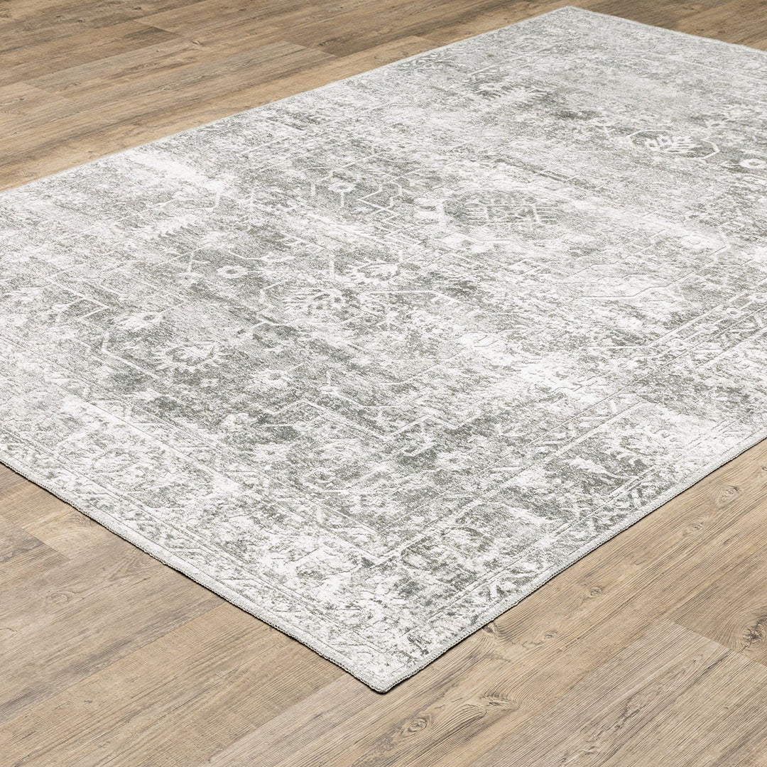 Malibu Platinum Washable Rug - Image 3