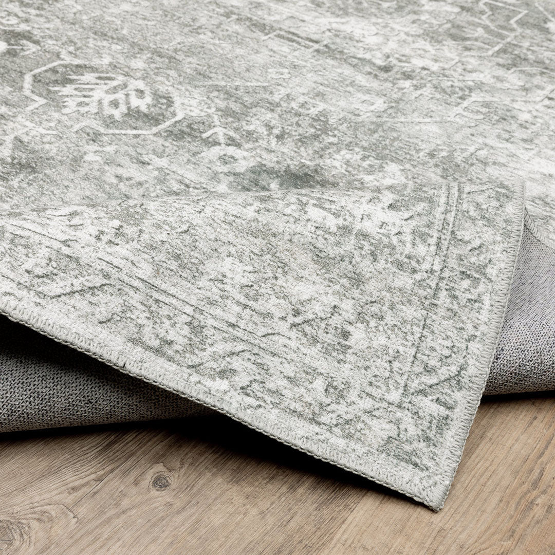 Malibu Platinum Washable Rug - Image 6