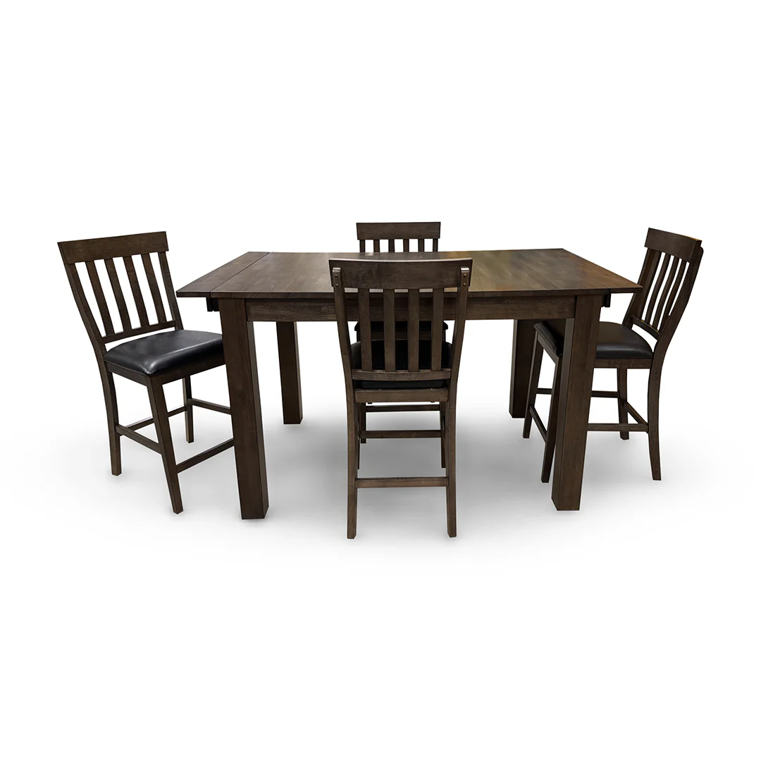 Mariposa Dining Set (5pc) - Gray - Image 6