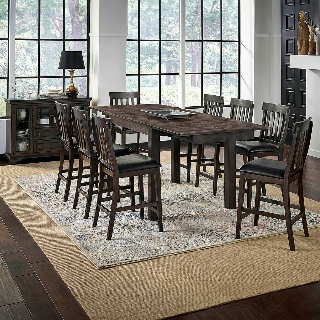 Mariposa Dining Set (5pc) - Gray - Image 7