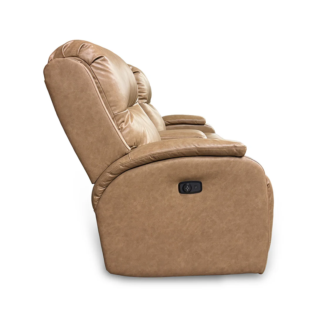 Maverly Power Reclining Loveseat with Console - Image 4