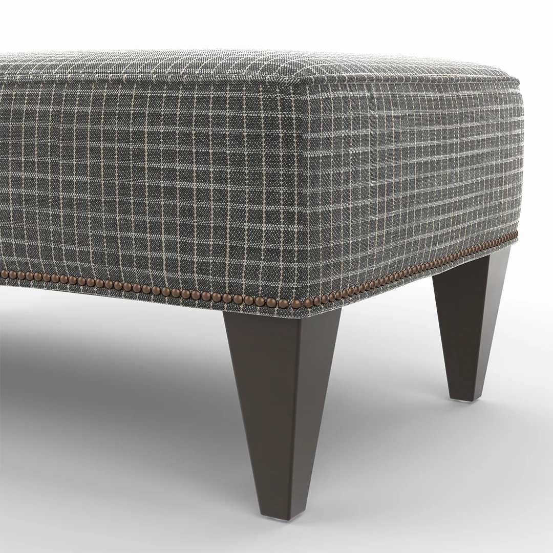 Medium Rectangular Ottoman - Image 5