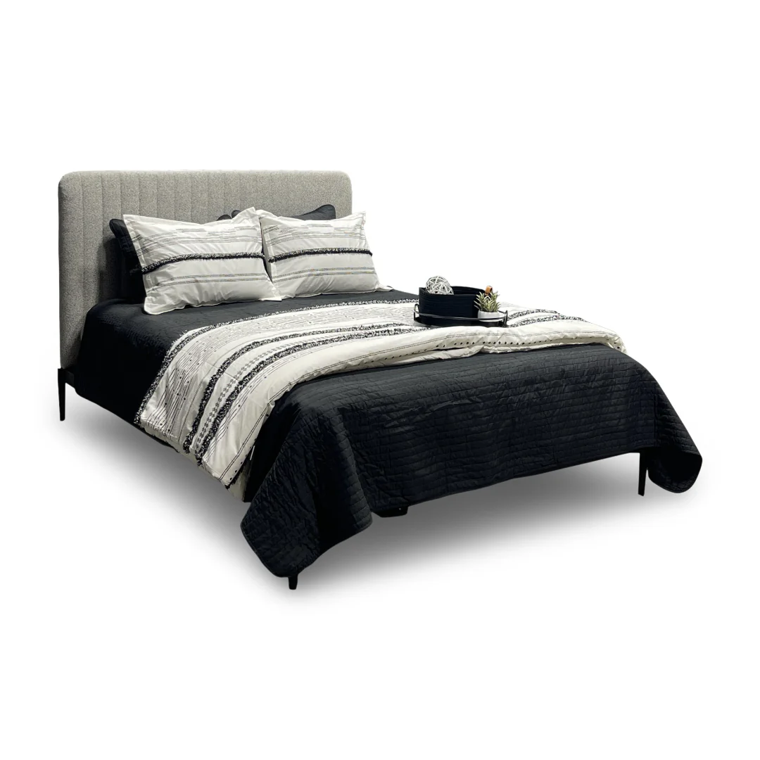 Mira Upholstered Bed - Image 3