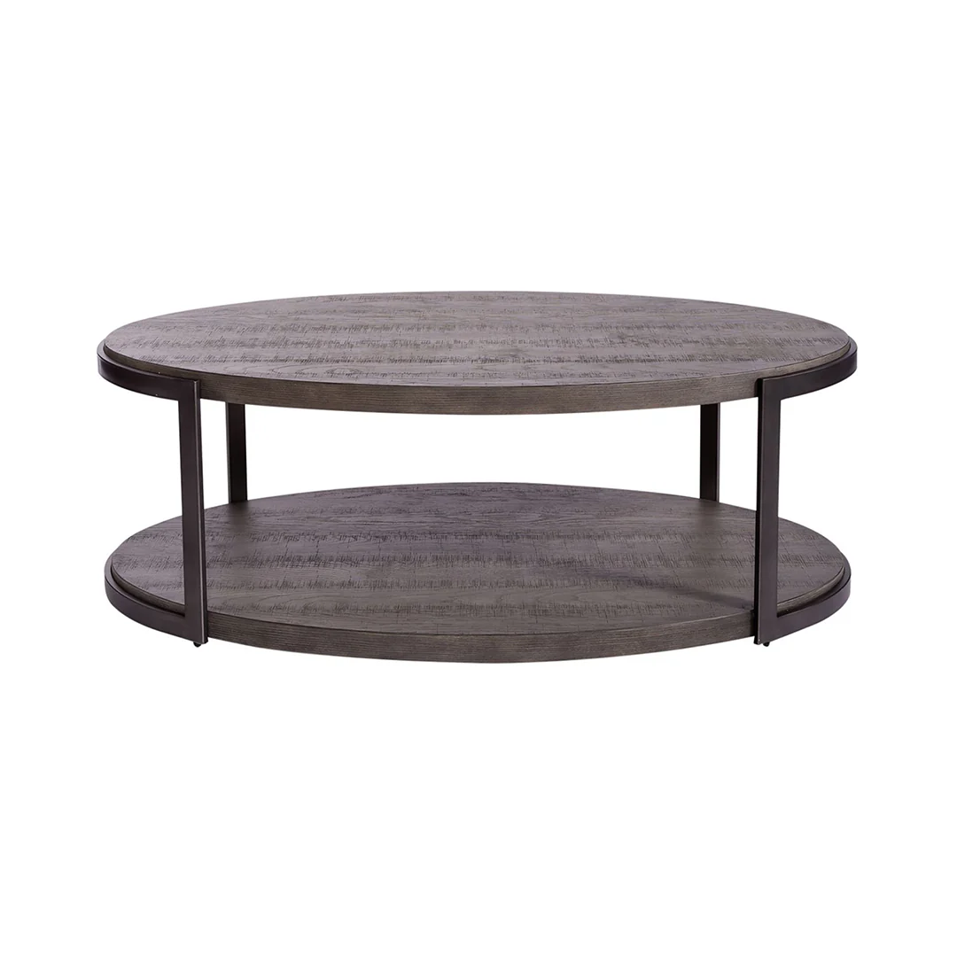 Modern View Oval Cocktail Table - Image 3