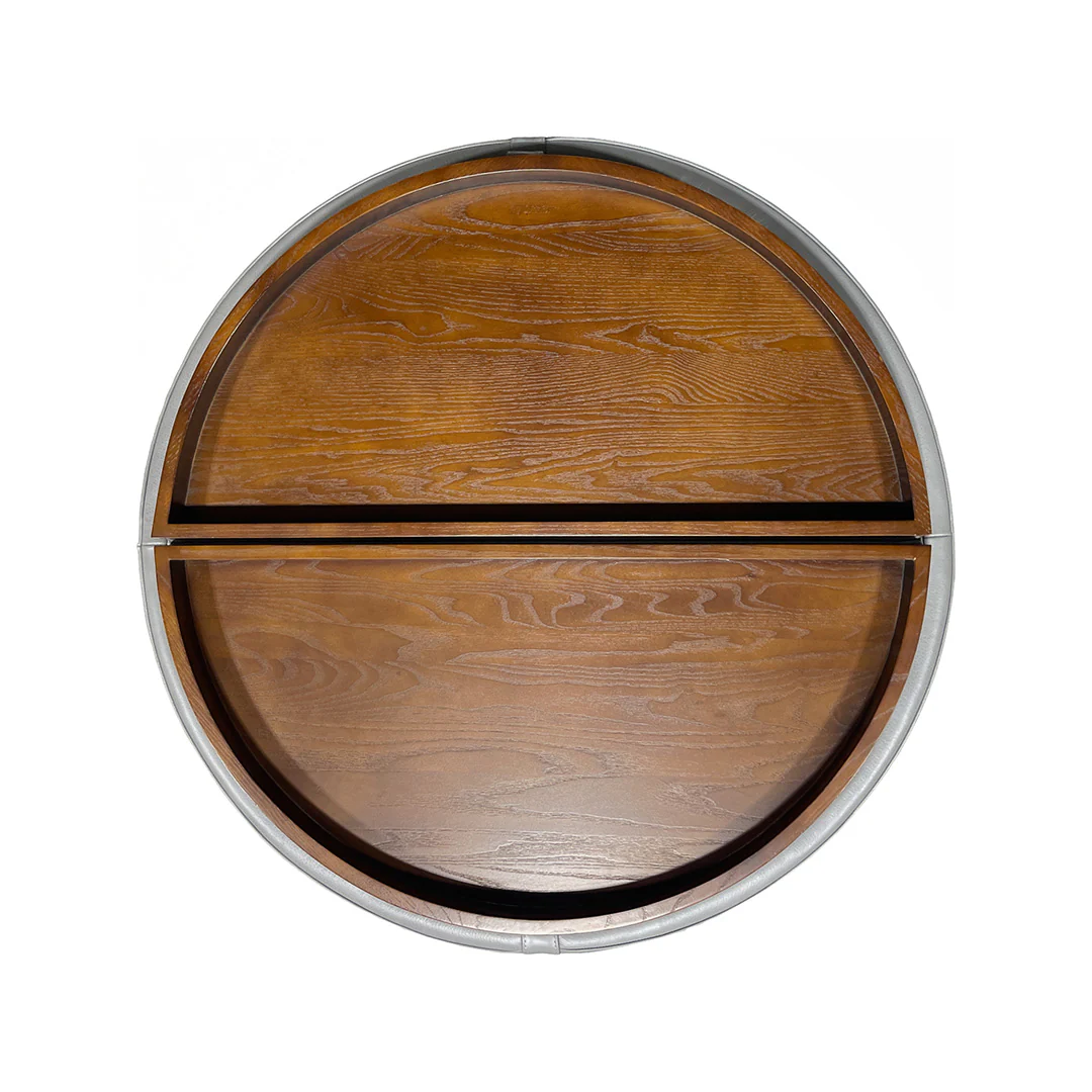 Montana Leather Storage Ottoman - Image 6