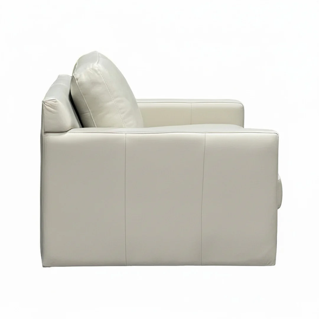 Montreal Leather Swivel Chair - Image 4