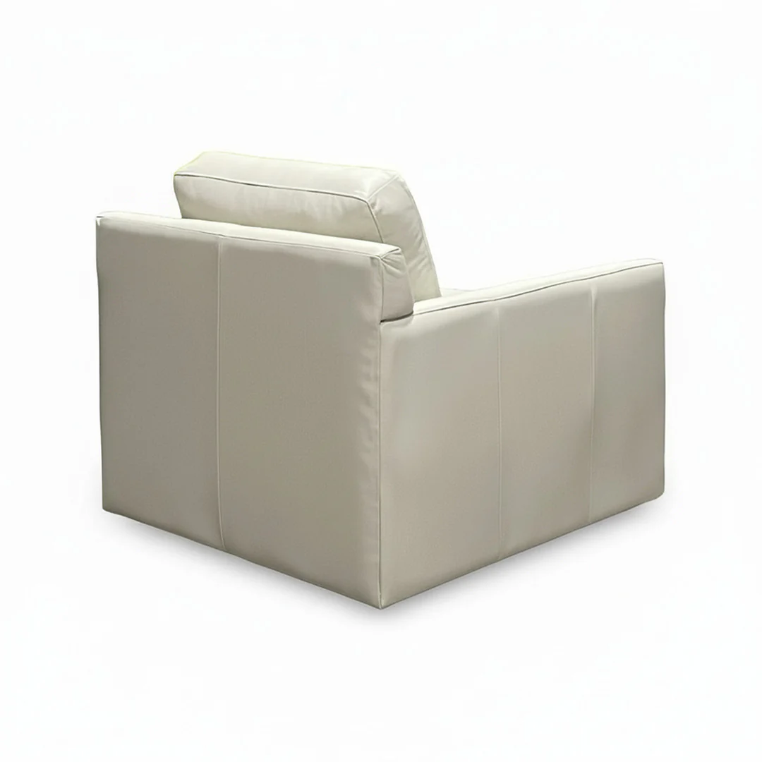Montreal Leather Swivel Chair - Image 5