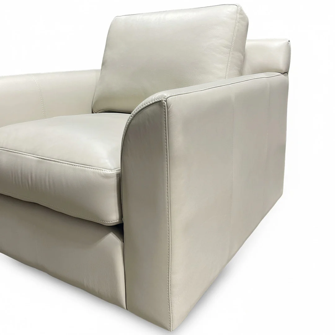 Montreal Leather Swivel Chair - Image 7